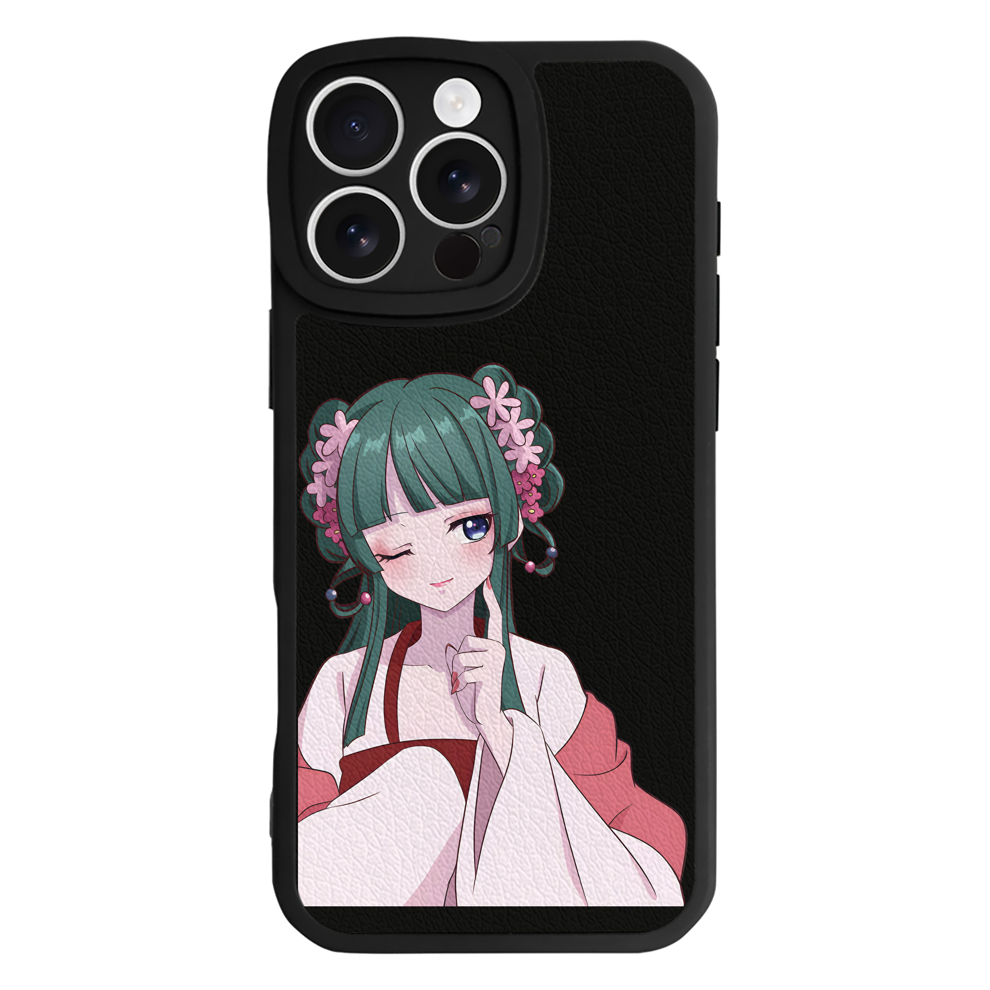 薬屋のひとりごと The Apothecary Diaries 【iPhone 16シリーズ対応】シリコンスマホケース（レザー調） 材質：シリコン